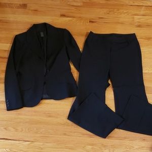 The Limited black stretch pant suit